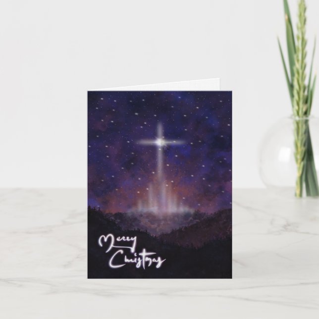 Night Before Chrstmas Card 4x6 Kort (Framsida)