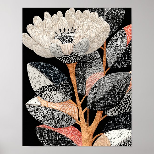 Night Bloom #16 - Digital nedladdning Poster (Framsidan)