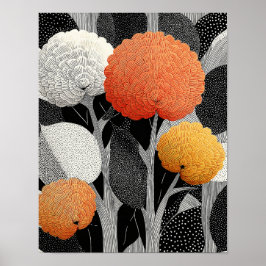 Night Bloom #5 - 4x5 Digital nedladdning Poster