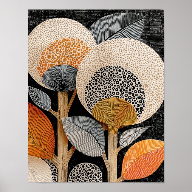 Night Bloom #6 - 4x5 Digital nedladdning Poster (Framsidan)