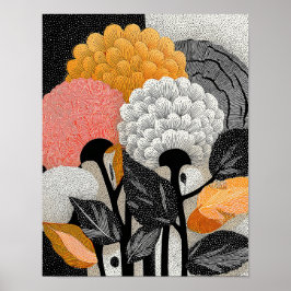 Night Bloom #7 = 4x5 Digital nedladdning Poster