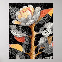 Night Bloom #9 - 4x5 Digital nedladdning Poster