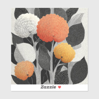 Night Bloom on the Red Planet #5 Klistermärken