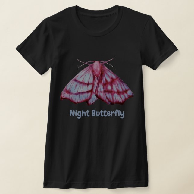 Night Butterfly shirt T (Laydown)
