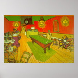 Night Cafe av Vincent van Gogh Poster