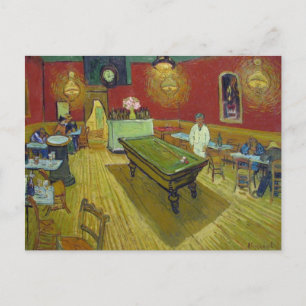 Night Cafe Ställe Lamartine, Vincent van Gogh Vykort
