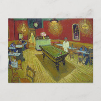 Night Cafe Ställe Lamartine, Vincent van Gogh Vykort