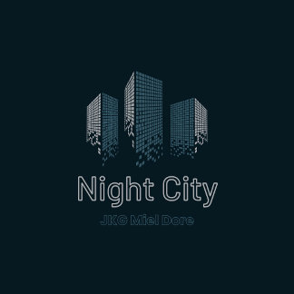 Night City JKG Miel Doré T Shirt