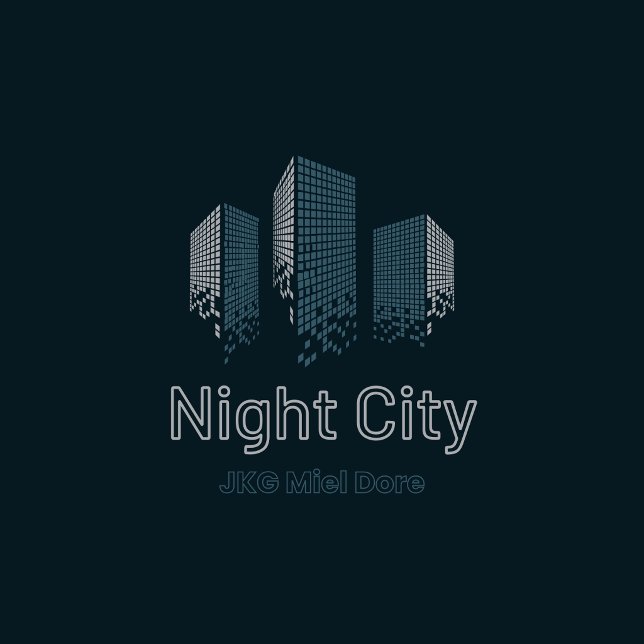 Night City  JKG Miel Doré T Shirt (Skapare uppladdad)