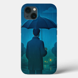 Night City Skyline Fodral-Mate iphone case