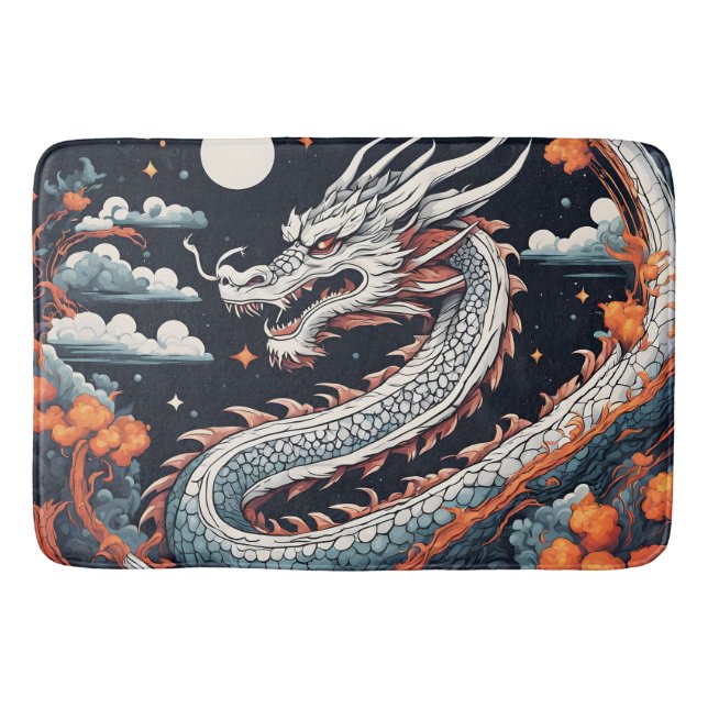 night dragon bath mat badrumsmatta (Framsidan)
