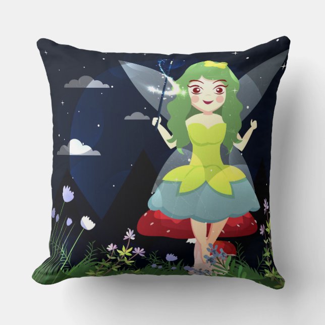 Night Fairy Decorative Dekorativ kudde (Framsida)