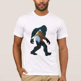 Night Forest Bigfoot T Shirt