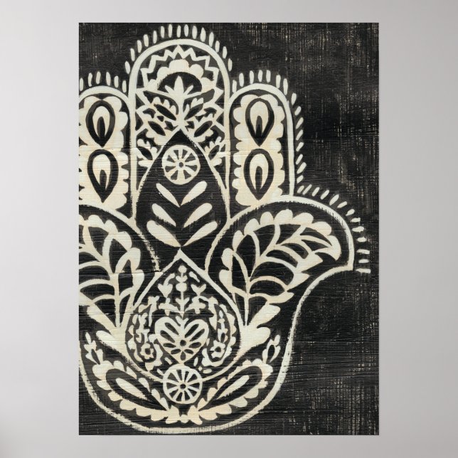 Night Hamsa Poster (Framsidan)
