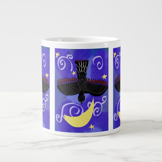 Night hawks Jumbo Mug Mugg (Framsidan)