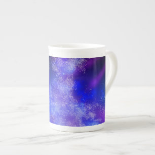 Night Himlar Blue Sapphire Benporslin Mugg