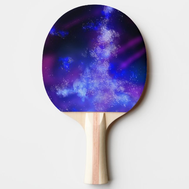 Night Himlar Blue Sapphire Ping Pong Paddle Pingisracket (Baksidan)