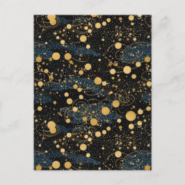 Night Himlar Chiyogami Vykort