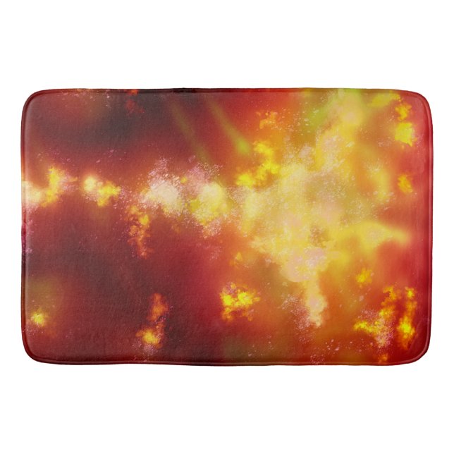 Night Himlar Flame Bath Mat Badrumsmatta (Framsidan)