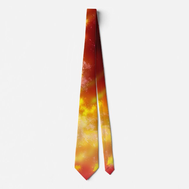 Night Himlar Flame Neck Tie Slips (Framsida)