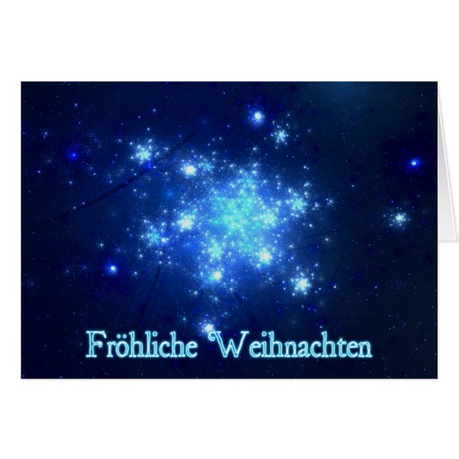 Night Himlar Hälsningskort (Framsidan Horizontal)