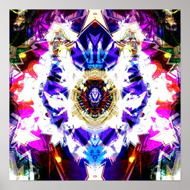 Night Himlar Mandala 1 Poster (Framsidan)