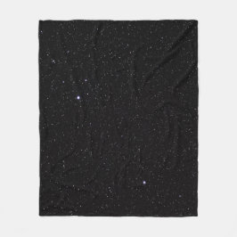 Night Himlar med Stars Fleecefilt