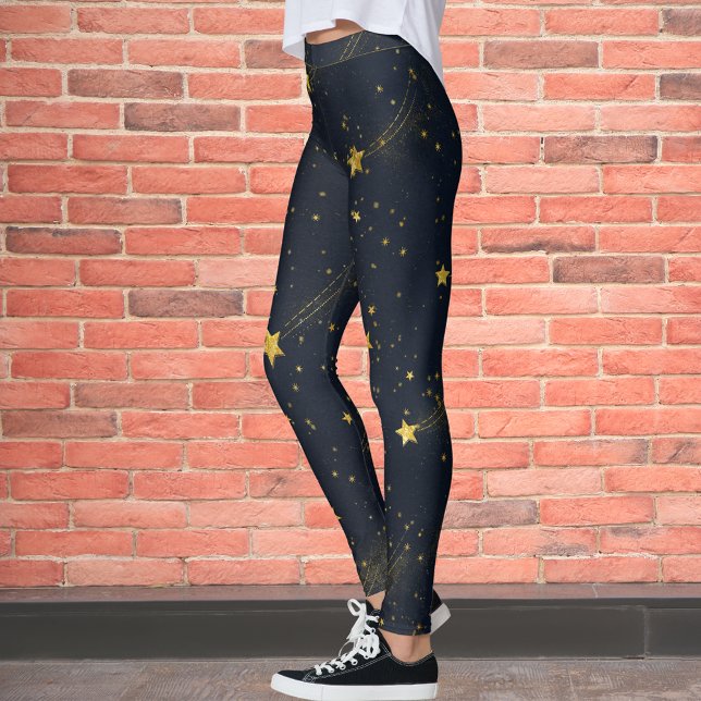 Night Himlar Mönster Leggings (Skapare uppladdad)