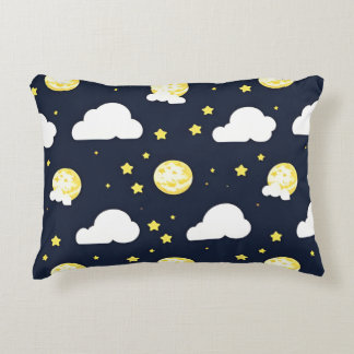 Night Himlar Mönster Prydnadskudde