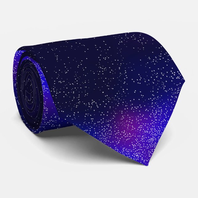 Night Himlar Neck Tie Slips (Rullad)