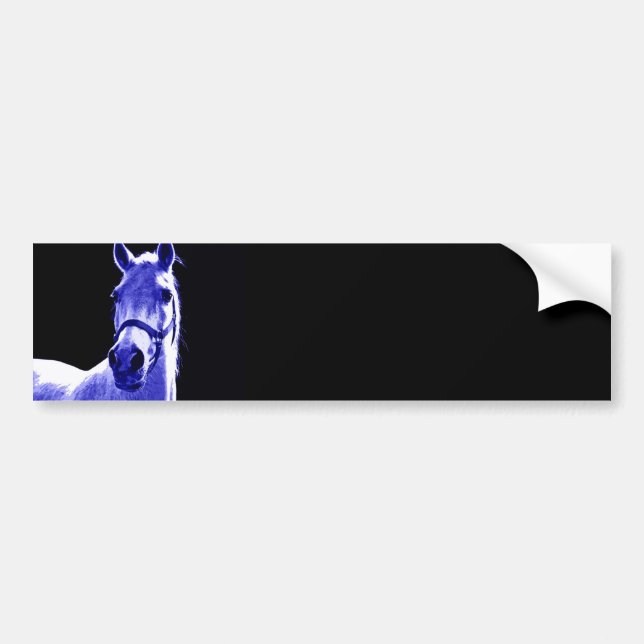 Night Horse Bildekal (Framsidan)