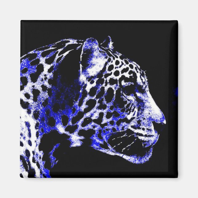 Night Jaguar Magnet (Framsidan)
