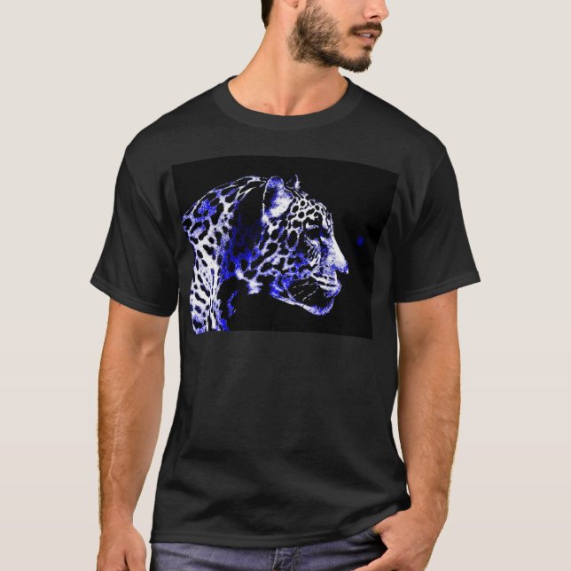 Night Jaguar Tee Shirt (Framsida)