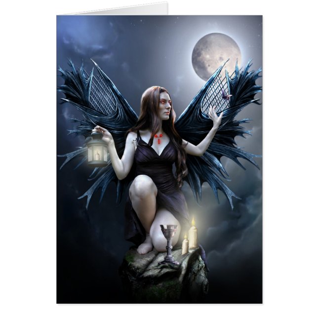 Night Keeper Hälsningskort (Framsidan)