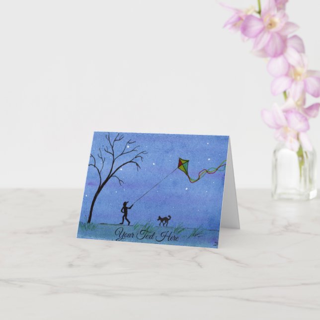 Night Kite Kort (Orkide)