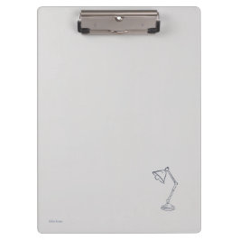 Night Lamp-Midnight Cartographer- Clipboard