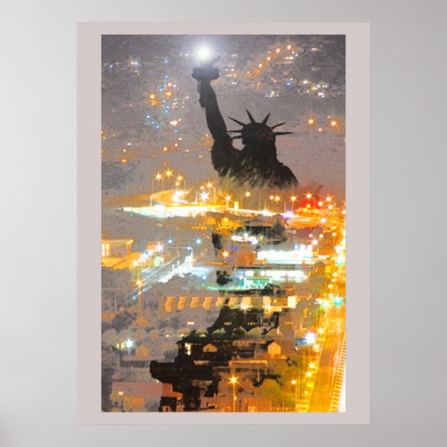 Night Liberty Poster (Framsidan)