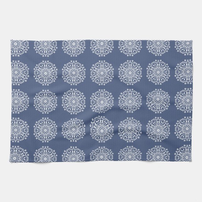 Night Mandala Kökshandduk (Horisontell)