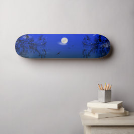 Night Mini Skateboard Bräda 18,5 Cm