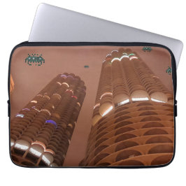 Night of the Marina City Invaders Laptop Fodral