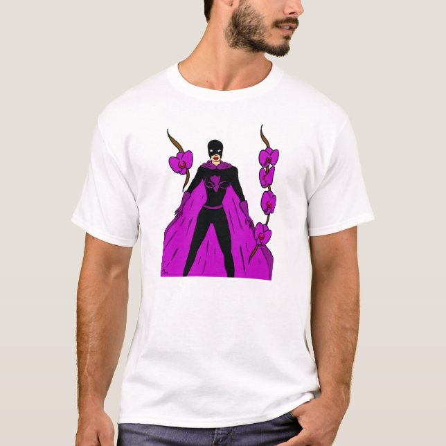 Night Orchid T Shirt (Framsida)
