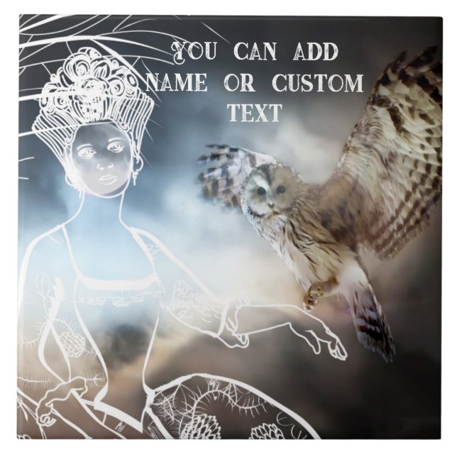 Night Owl Kakelplatta (Framsidan)