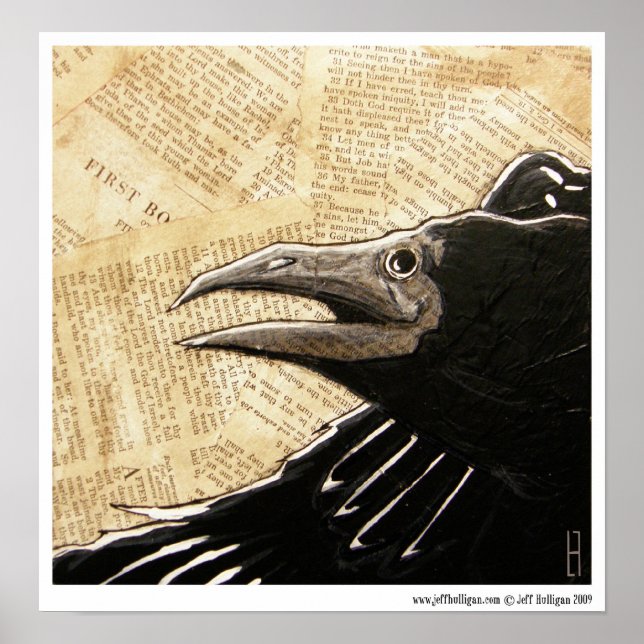Night Raven Poster (Framsidan)