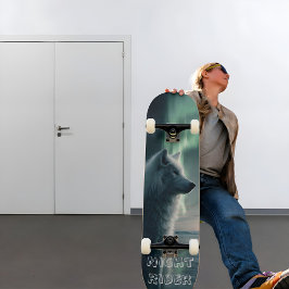 Night Rider Mini Skateboard Bräda 18,5 Cm