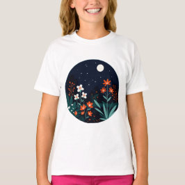 Night scene t shirt