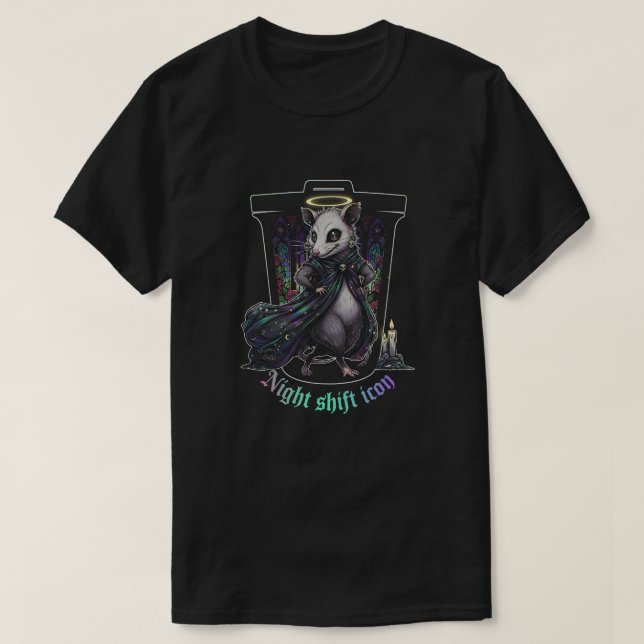 Night Shift-ikon T Shirt (Design framsida)