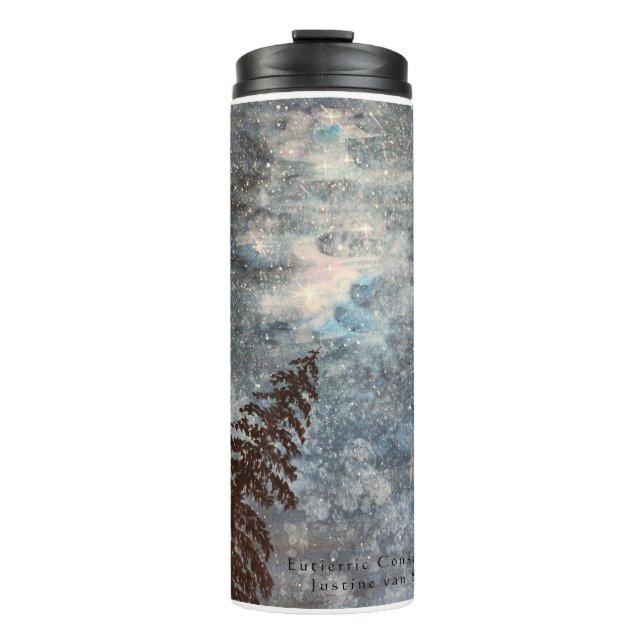 Night Sky Art Tumbler Tree Under the Stars (Framsida)