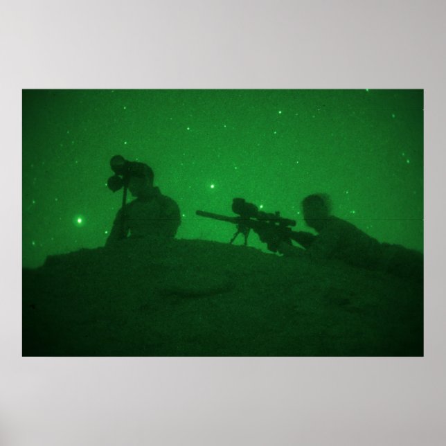 Night Snipers Poster (Framsidan)