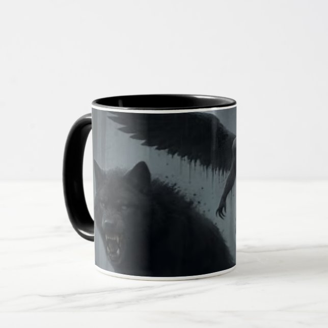 Night Stalker Coffee Mugg (Framsida vänster)