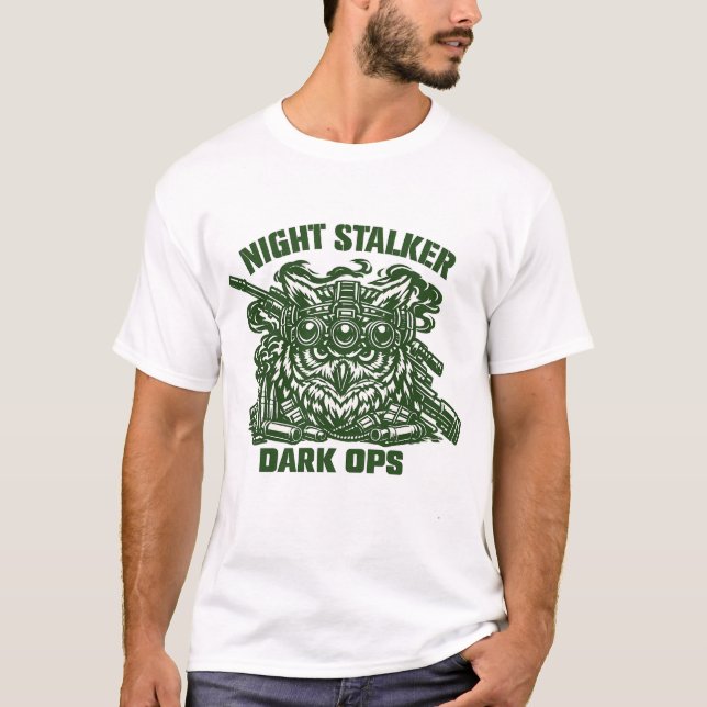 Night Stalker Dark Ops Tee (Framsida)